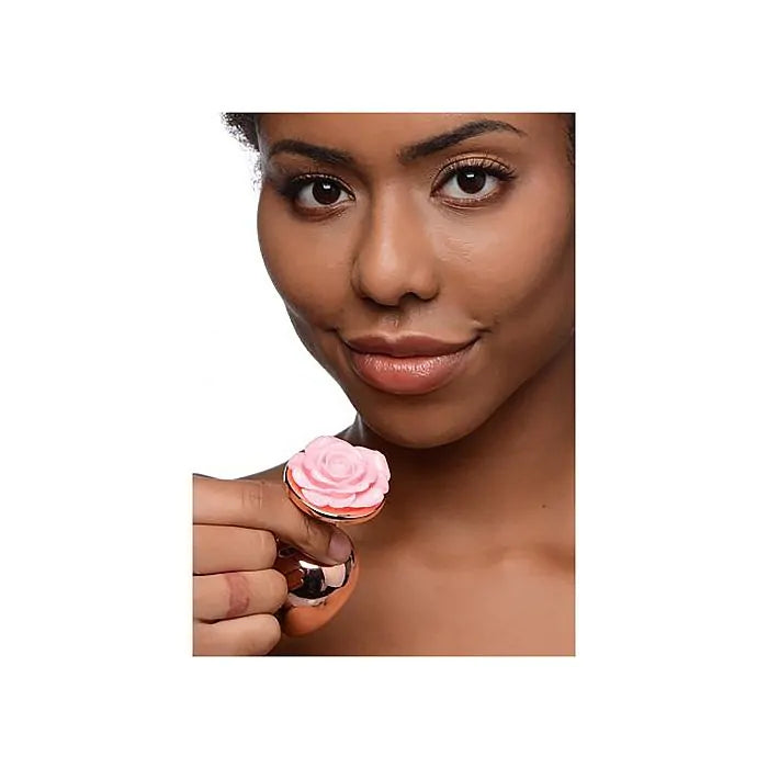 Rosa Rose Gold Großer Anal Plug