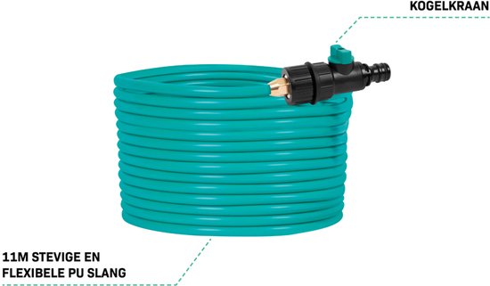 VONROC-Wasserschlauch 11 Meter – für die VONROC-Teleskop-Waschbürsten TB508XX und TB509XX