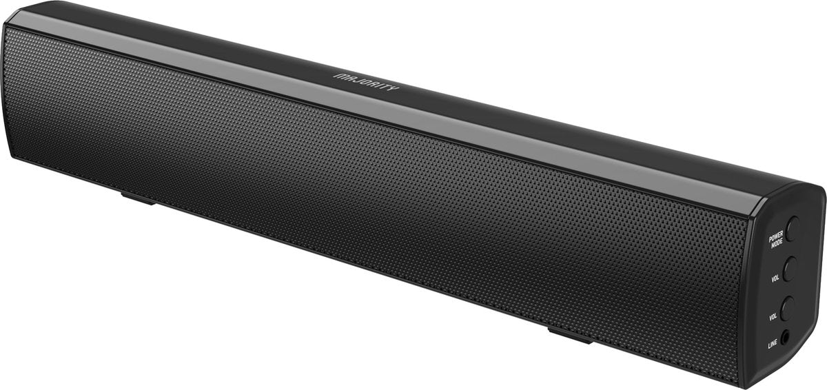 Majority - Bowfell Compact Soundbar - Bluetooth - Optisch - USB - 50W - Schwarz