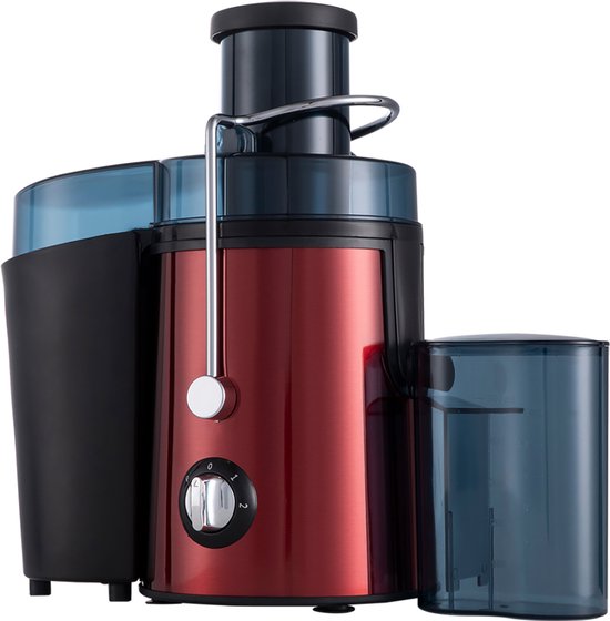 Fuegobird L811 Schnell-Entsafter – Power Juicer – Edelstahl – 400 Watt – Rot
