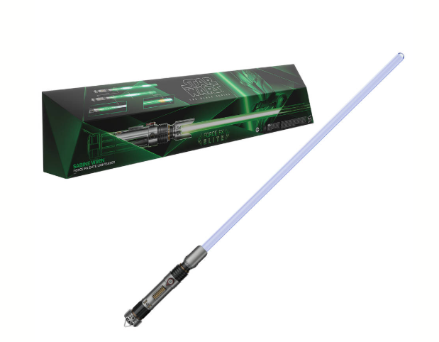 Star Wars Force FX Elite Lichtschwert – Realistische Licht- und Soundeffekte – Schwarz – Größe 120 cm