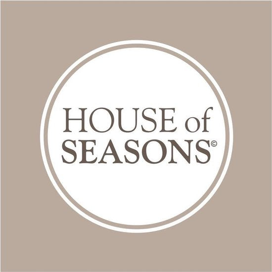 House of Seasons Weihnachtsbaumschürze - H26 x Ø58 cm - Seegras - Off White