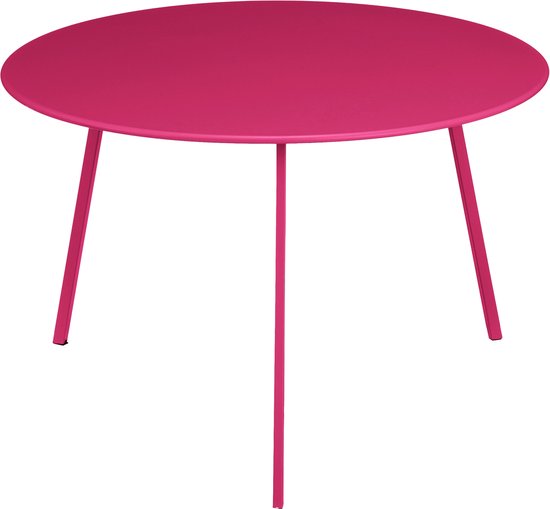 Mica Decorations Seatle Outdoor Beistelltisch - H38 x Ø58 cm - Metall - Fuchsia