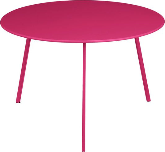 Mica Decorations Seatle Outdoor Beistelltisch - H38 x Ø58 cm - Metall - Fuchsia