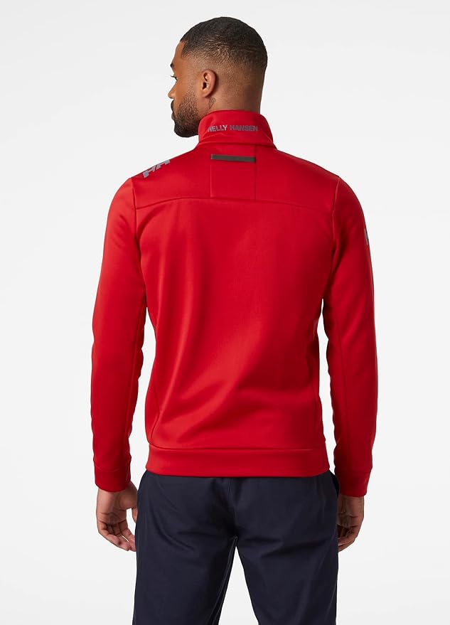 Helly Hansen Crew Fleecejacke – Herren – Rot – 2XL