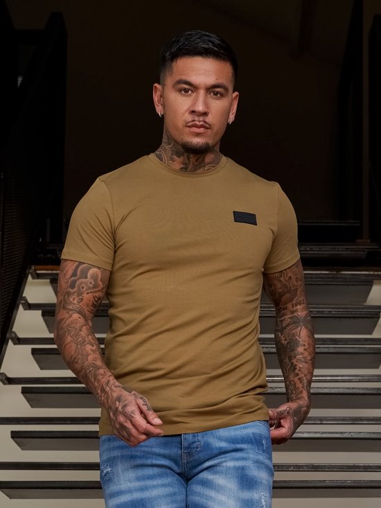 AB Lifestyle - T-Shirt - Platinum Tee | Ghotic Olive - Herren - Größe: XS