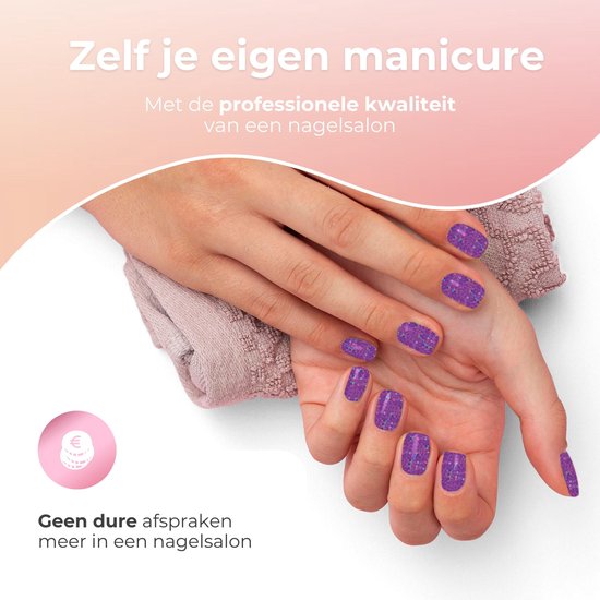 Moods Gellac 6-teiliges Set - Gel-Nagellack Starter Pack - Gel-Nagellack - 8ML - The Lavender Collection - Gellac - Nägel - Chic Colours