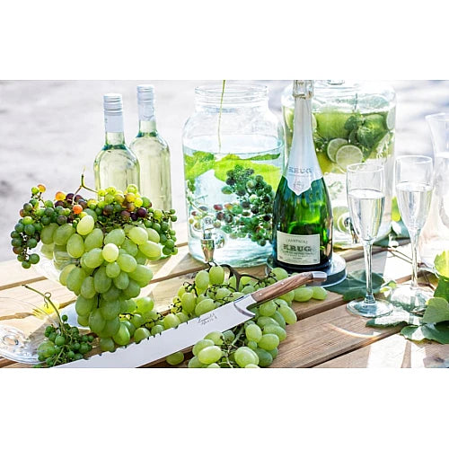 Style de Vie Laguiole Champagnersäbel – 44 cm – Braun – Mit schwarzer Schatulle