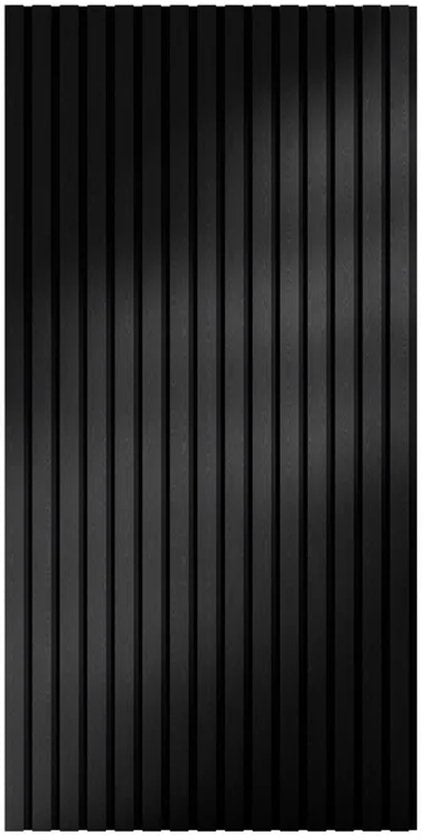 Akustik-Wandpaneele - 4er-Set - Dunkelgrau