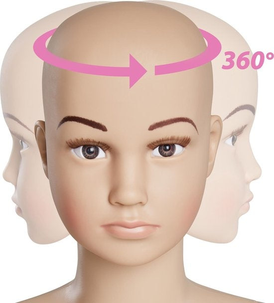 tectake - Schaufensterpuppe Mannequin Modell "Kind" - zerlegbar - 402664