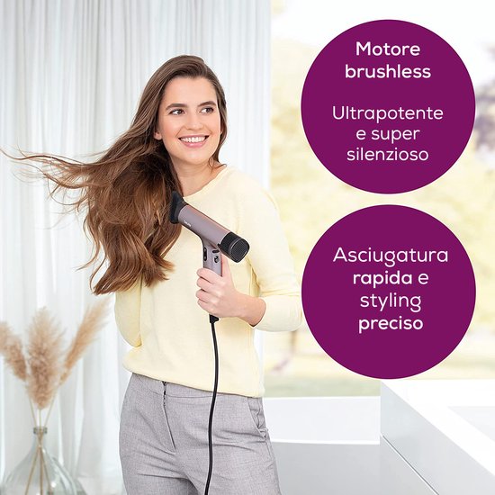 Beurer HC 100 Excellence Haartrockner – mit Diffusor – trocknet bis zu 20 % schneller – ultraleicht und leise – Ionen-Technologie – 3 Jahre Garantie