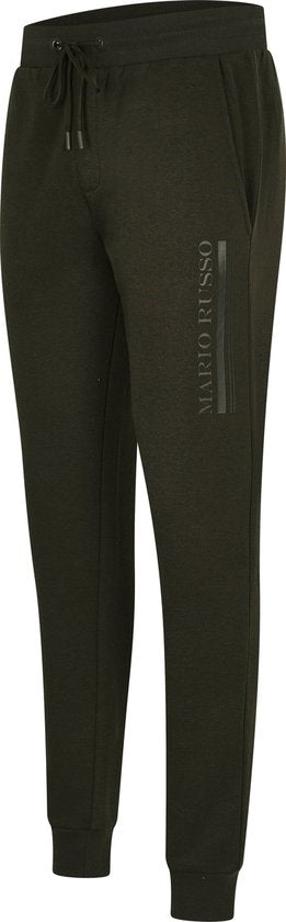 Mario Russo Trainingsanzug Anselm - Hausanzug - Jogginganzug - Hoodie - Armee Grün - XL