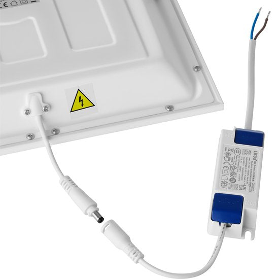tectake® LED-Paneel Lucerna - LED-Paneel Systemdecke - ultradünn, warm-weiß 3000K, energiesparend, 62 x 62 cm