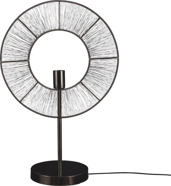 Mica Decorations Bodil Tischleuchte - L40 x B20,5 x H61 cm - Metall - Schwarz