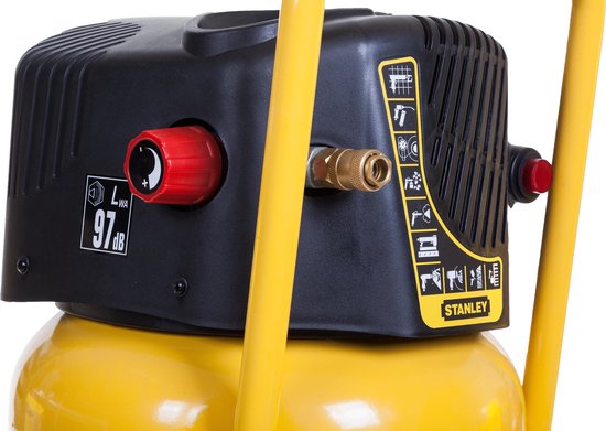 Stanley – D230/10/50V Luftkompressor – 10 bar – ölfrei, Tankvolumen 50 l
