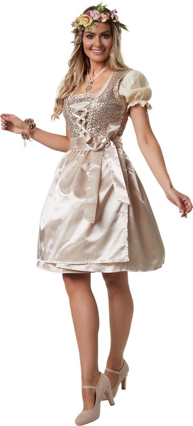 Dressforfun Faschingskostüm Mini-Dirndl Burgau Modell 2 – Damen – Größe XXL