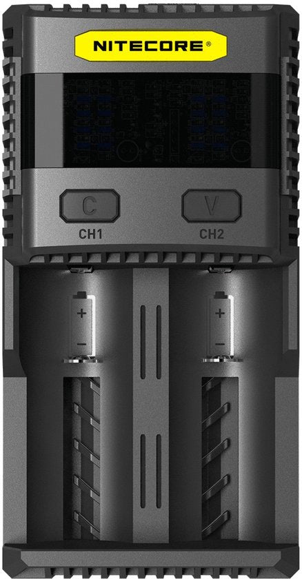 Nitecore SC2 SUPERB Ladegerät für Li-Ionen-/NiMH-Akkus