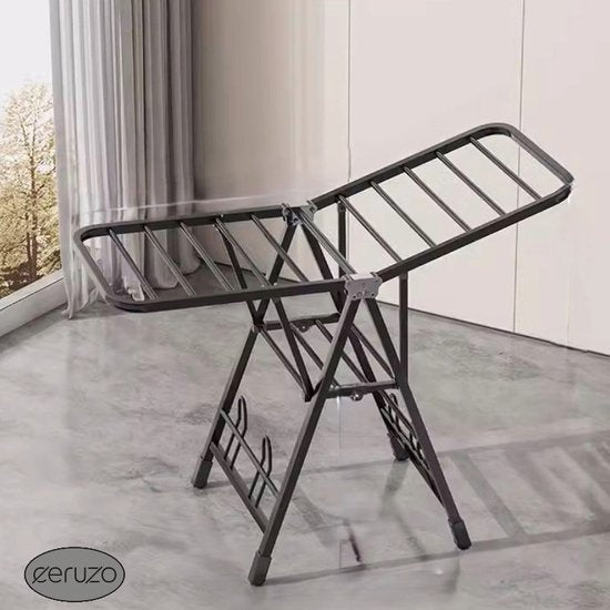 Ceruzo Trocknungsständer - Zusammenklappbar - Stahl - Zusammenklappbar - Schwarz