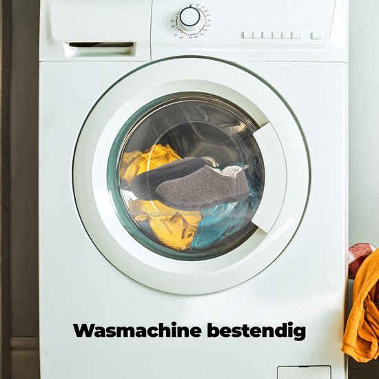 Hausschuhe Männer - Hausschuhe - Grau - Rutschfest - Größe 40/41 - Comfeet