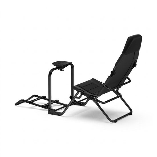 VDD Gaming – Zusammenklappbares Sim-Racing-Cockpit – Sim-Racer – Renncockpit – Zusammenklappbar – Schwarz