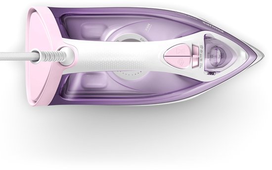 Philips 3000 Serie DST3010/30 – Bügeleisen – Dampfbügeleisen – Keramik-Bügelsohle – 2000 W – Lila/Weiß