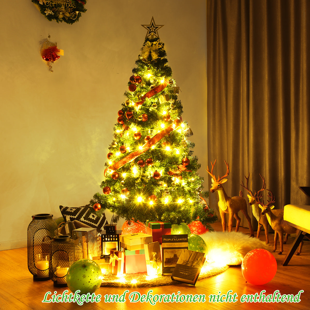 Weihnachtsbaum Küste 180cm - 650 Zweige - Ohne Beleuchtung