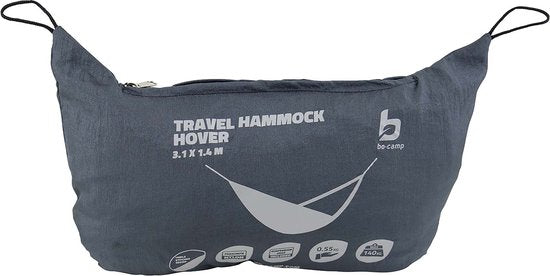 Bo-Camp – Reisehängematte – Parachute – Hover – Grau