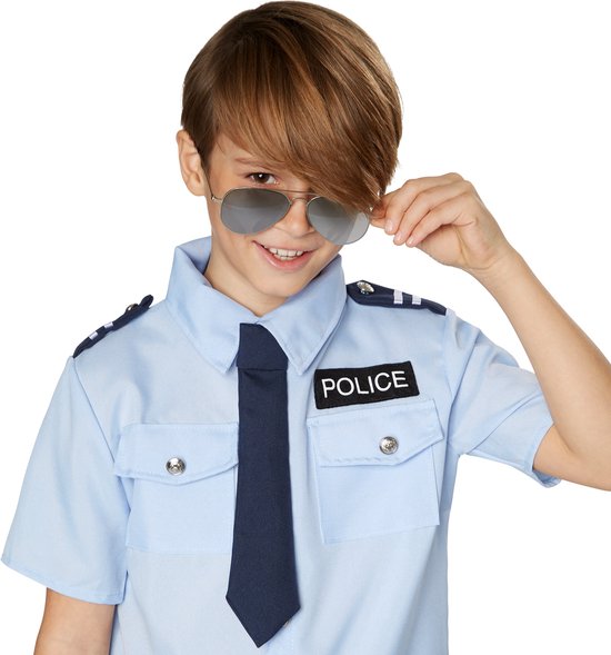 dressforfun – Jungenkostüm „Police Boy 164“ (13–14 Jahre) – Verkleidungskleidung, Kostüm, Halloween, Verkleiden, Partykleidung, Karnevalskleidung, Karneval, Festkleidung, Partykleidung – 301496