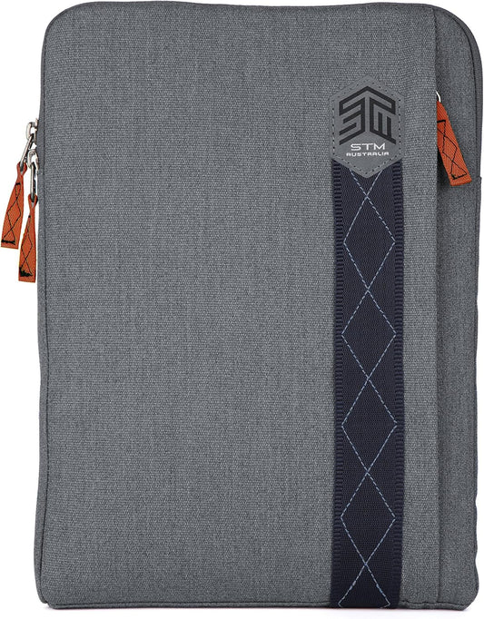 STM Laptop-Tasche - für 15-Zoll-Laptops - weicher Schaumstoff - wasserabweisend - grau