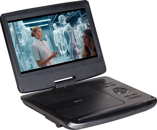 Denver - MT1097 - Tragbarer DVD-Player für das Auto - 10 Zoll - inkl. Kopfstützenhalterung - USB - Schwarz