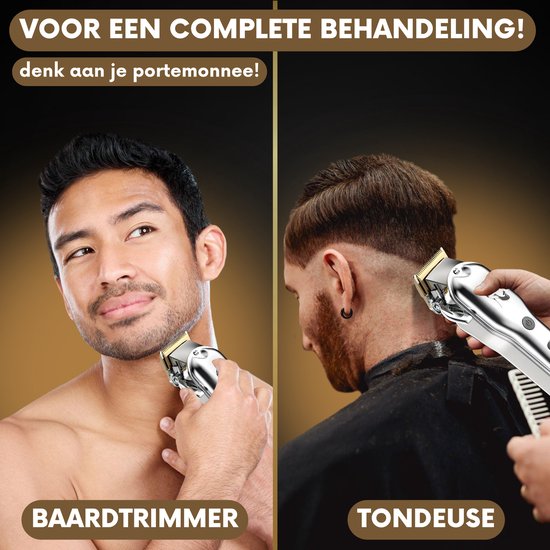 Professionelle kabellose Haarschneider - Haarschneider Herrenkopfhaar - Cheveux Haar - Haartrimmer - Friseur Haar Maschine - Haarschneider - Bart - Trimmgerät - Barbier Haarschneider - Barbier Trimmer - Friseur Kit