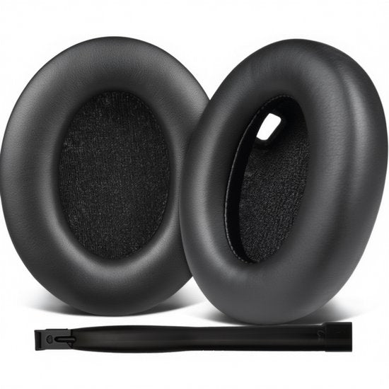 Ohrpolster-Set für Sony-Kopfhörer – WH-1000XM4-Ohrpolster – WH-1000XM4 – Kunstleder mit Memory-Schaum