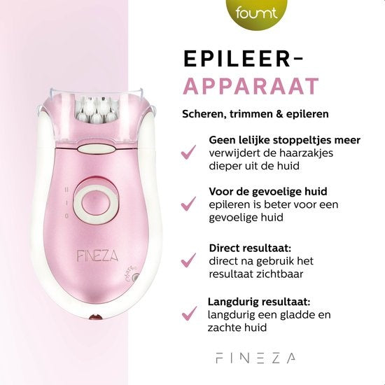 Fineza - Epilierer Damen - Rosa