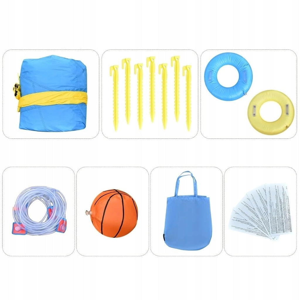 Coast - Hüpfburg Wasserpark Spielplatz - 622x335x225