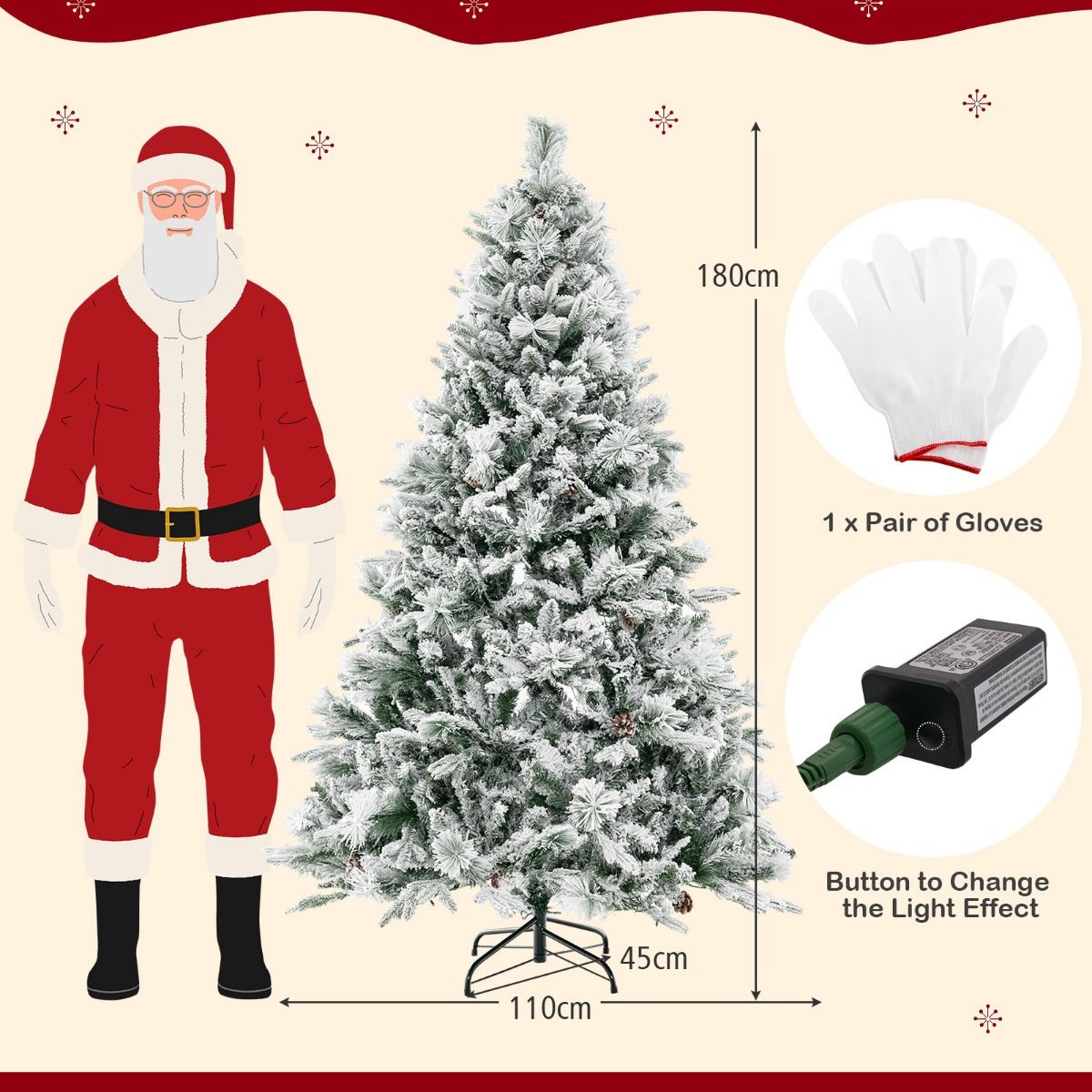 Coast Led Weihnachtsbaum - 180 cm