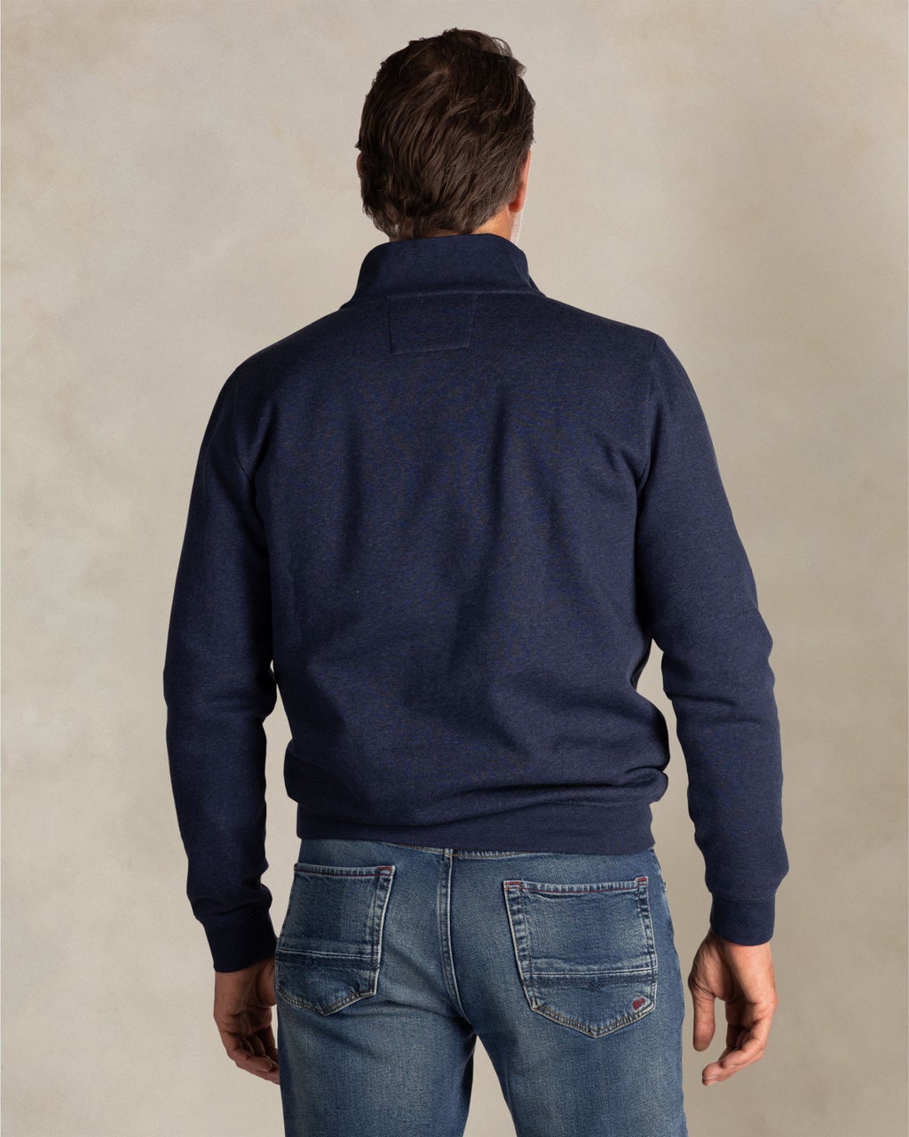 NZA Half Zip Pullover - Navy - Größe XL