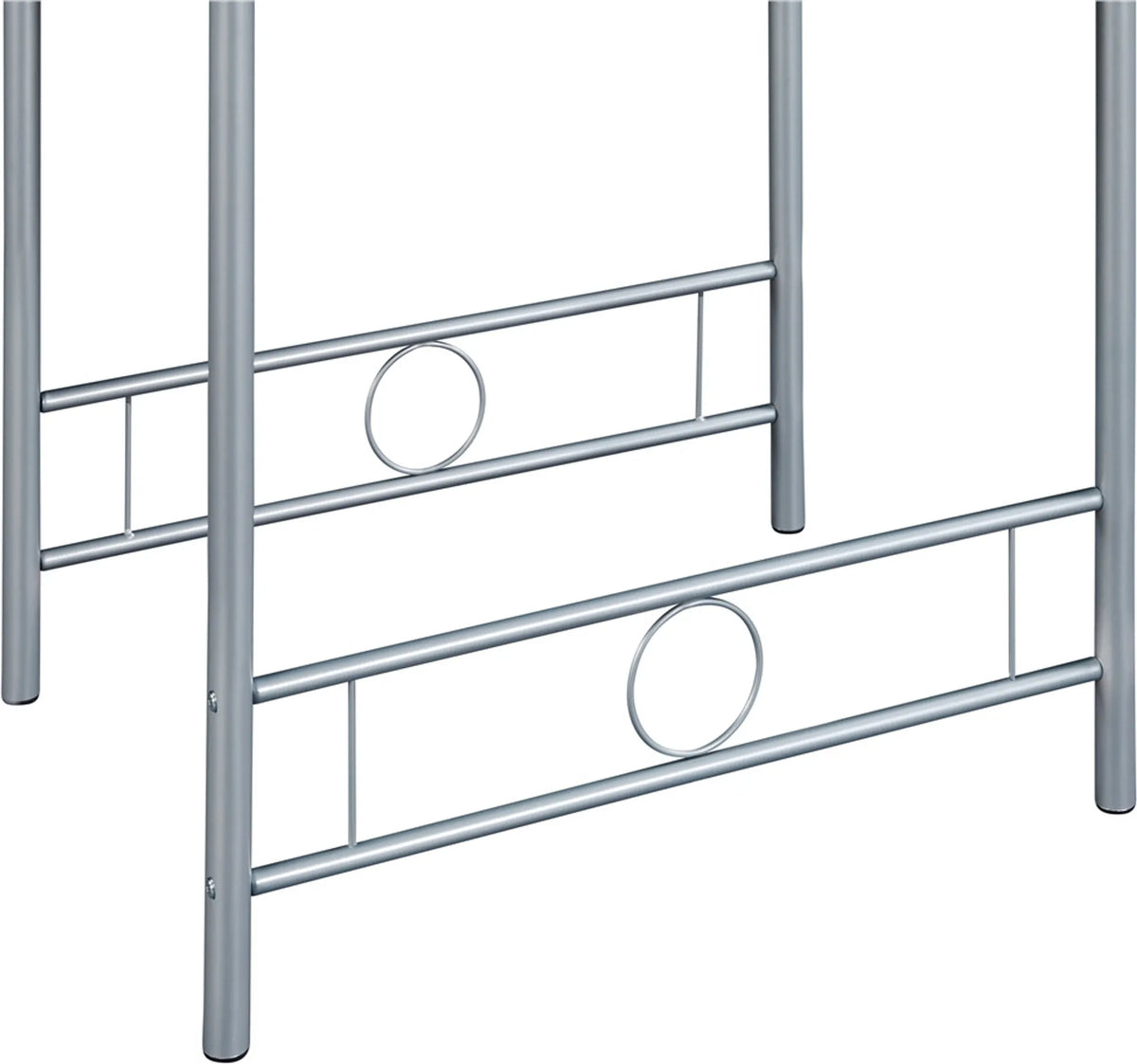 Yaheetech Dining Set von 3 - Features Tisch mit 2 Stühlen und verstellbare Lagerung Regal und wasserabweisende Beschichtung - für Küche und Esszimmer - Schwarz Metall und MDF - 80 x 53 x 73,5 cm