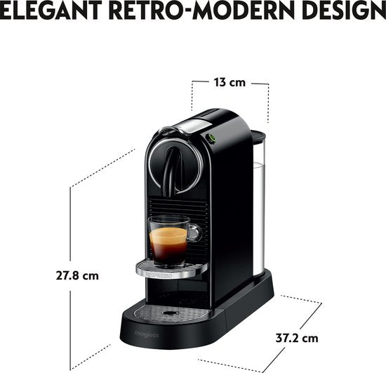 Magimix - Nespresso - Citiz - Schwarz