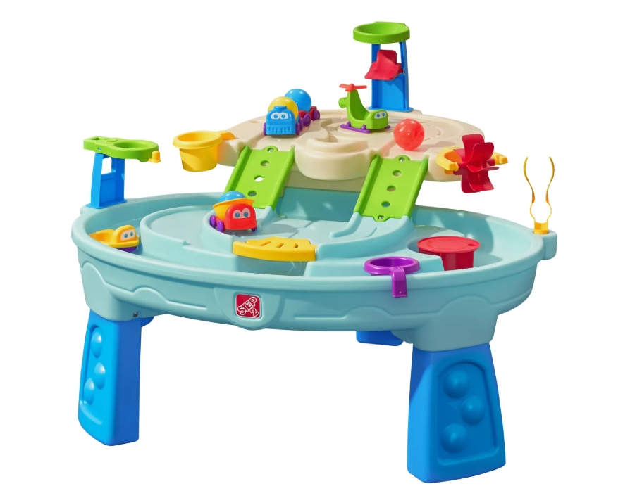 Step2 Ball Buddies Wassertisch 92 cm – Kunststoff – Mit 4 Spielfiguren und 10 Bällen