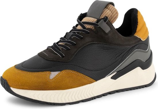 DenBroeck Baxter St. - Casual Leder Herren Turnschuhe - Grau - Größe 44