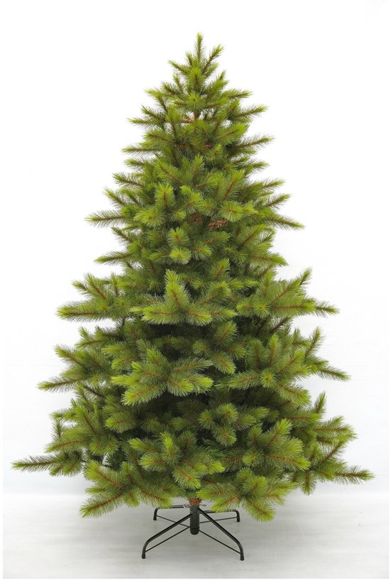 Triumph Tree Wyoming Weihnachtsbaum-Serie – Weihnachtsdekoration für zu Hause mit dichten Tannenzweigen – Kunstbaum mit realistischen PVC-Hartnadeln – Grüne Fichte – H 230 x Ø 165 cm