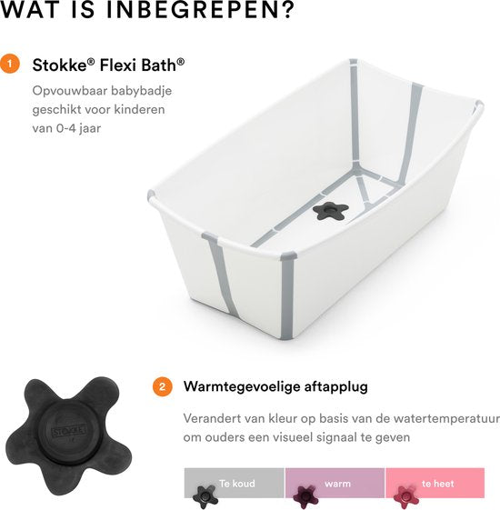 Stokke Flexi Bath Babybadewanne – Weiß