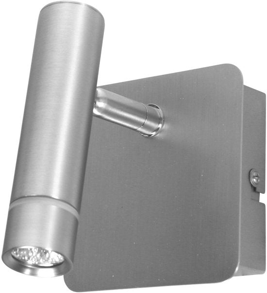 Wandleuchte Volari 4712ST – LED-Spot aus Stahl mit Lesekomfort, dreh- und neigbar, Steinhauer, modernes Design, 500 Lumen