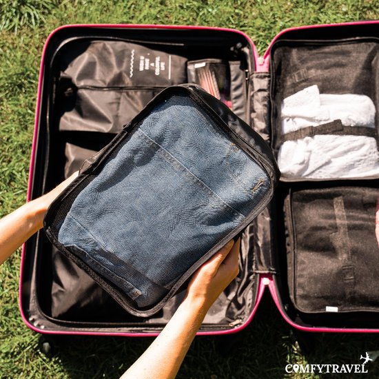 Comfytravel Packing Cubes Set - Koffer / Rucksack Reiseorganisation - Reisezubehör - Wasserdicht / 8 Stück