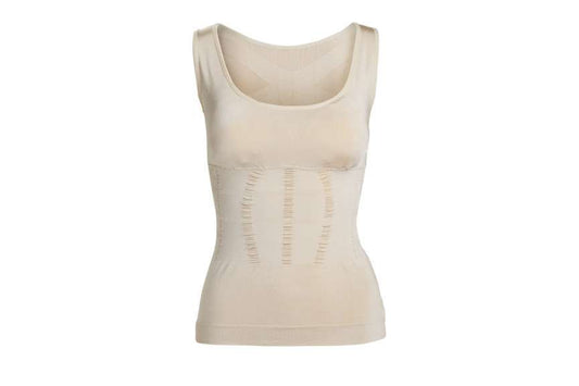 Mascot Online Slim Shirt Damen – Beige – Größe XXL
