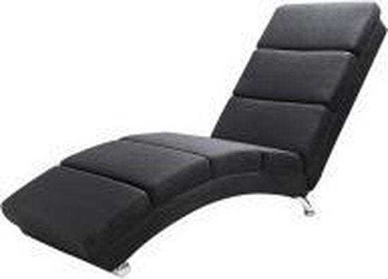 Casaria Recliner London - Loungesessel Verchromt - Anthrazit