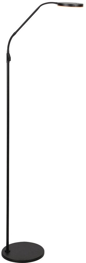 Steinhauer Exclusive – Stehlampe – Soleil2 – schwarz – Kunststoff und Metall – Designlampe – LED – 4389ZW
