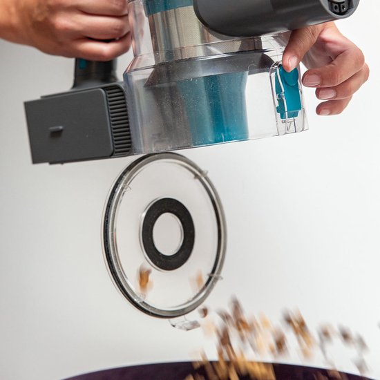 Livington Sense IQ – Intelligenter Akku-Staubsauger mit Schmutzerkennung, Gelenk, LED-Bürste und 5-fach-Filter – Akku-Staubsauger – Bodenreinigungsgerät