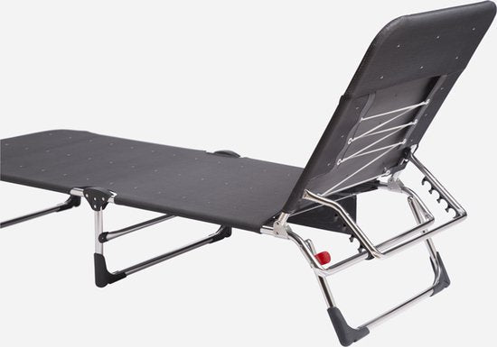Crespo – Klappbett – AL/365 – Classic – Dunkelgrau