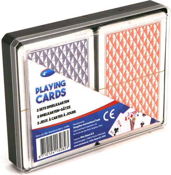 2er-Set Spielkarten in einer Schachtel – Kartenspiel